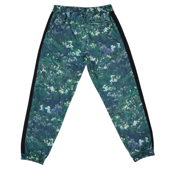 Kenzo Floral Print Side Stripe Drawstring Waist Jogger Men's Track Pants M NWT - Picture 2 of 2